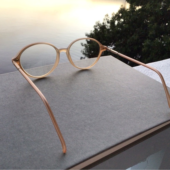 Logo Paris Eyeglasses UZ 940 Polyamide Nylon Crystal Frames with Gold Insert - Picture 6 of 10